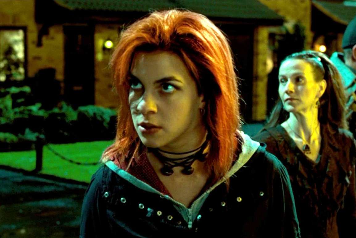 Natalia Tena interpretando a Nymphadora Tonks en Harry Potter y la Orden del Fénix