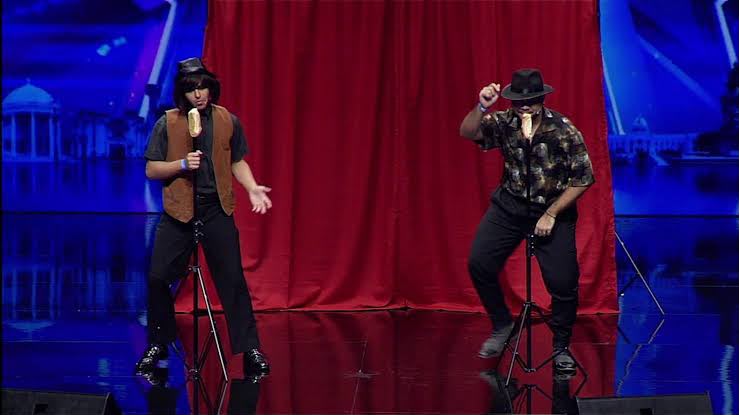 Los Novel Poppys en una presentación en Dominicana´s Got Talent
