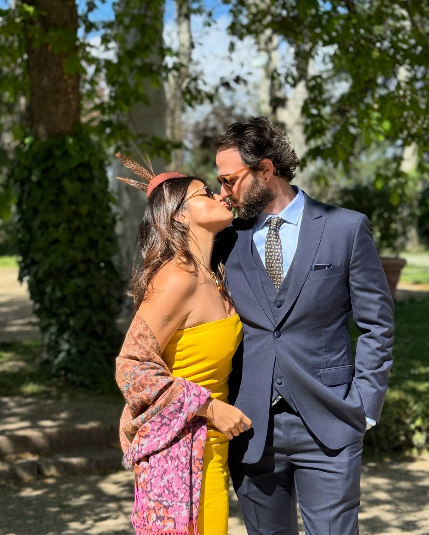 La pareja celebra 15 años de vida matrimonial.